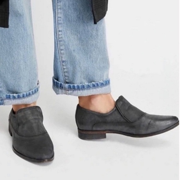 Free People | Women’s Carbon Black Brady Loafers, low heels, slip in style, 6.5 main image 7